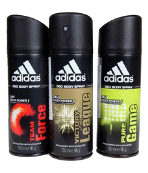 adidas deodorants set   buy    prices  india snapdeal