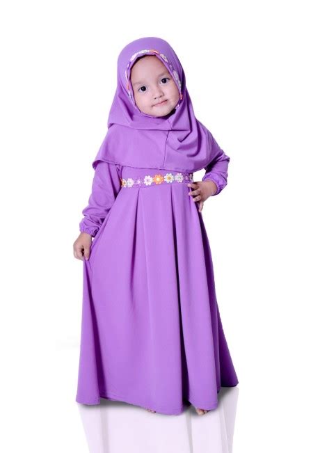 model baju gamis anak lucu model hijab terbaru