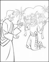 Coloring Lepers Pages Jesus Heals Ten Bible School Sunday Kids Preschool Man Leprosy Activities Lessons Crafts Children Colouring Pool Church sketch template