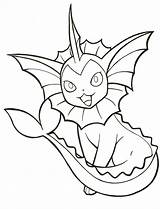 Vaporeon Lineart Mating Erza Scarlet Clipartmag sketch template