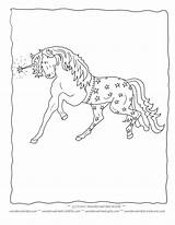 Unicorn Echo sketch template