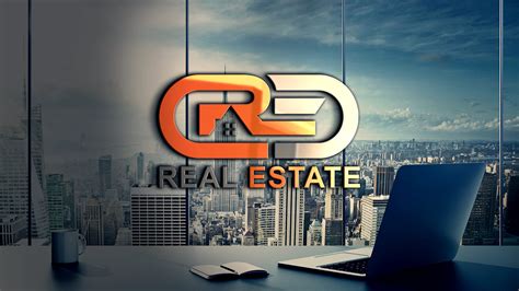 modern real estate company logo design psd graphicsfamily