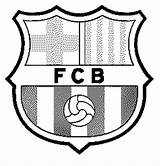 Barcelona Coloring Fc Soccer Badge Logo Pages Drawing Football Template Getdrawings sketch template