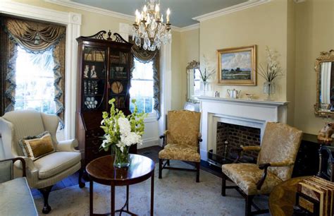 traditional charleston interior design   home