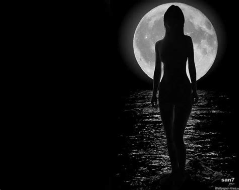 Pin By Stephen Turnbull On Moonlight Woman Silhouette October New
