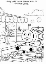 Coloring Train Pages sketch template