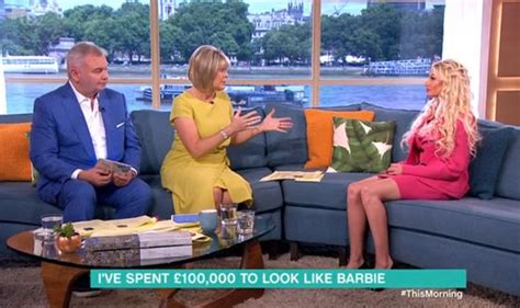 This Morning Viewers Lash Out At £100k Human Barbie ‘you Look Nothing