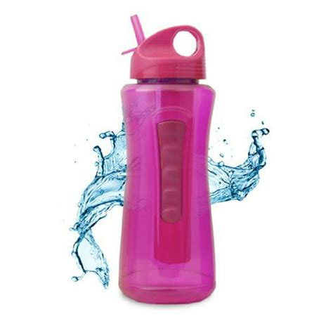cool gear  oz ez freeze water bottle bpa pvc phthalates  cove pink walmartcom