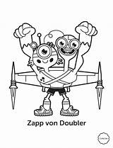 Gonoodle Champ Zapp Doubler sketch template