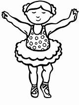 Coloring Pages Ballet Ballerina Coloringpages1001 sketch template