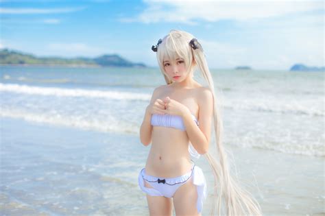 Kasugano Sora Bikini Cosplay Delectably Flat Sankaku Complex