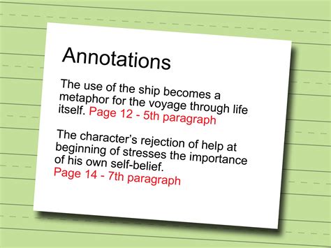 annotate  steps  pictures wikihow