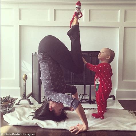 hilaria baldwin brings her yoga pose a day mission to hq