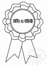 Girl Rosette Ribbon Template Its sketch template
