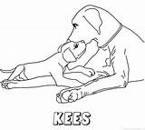Kees Kleurplaten Naam Kleurplaat Hond Mindy sketch template