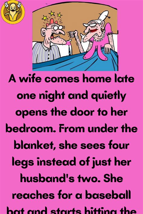 A Wife Comes Home Late One Night Mr Jokes