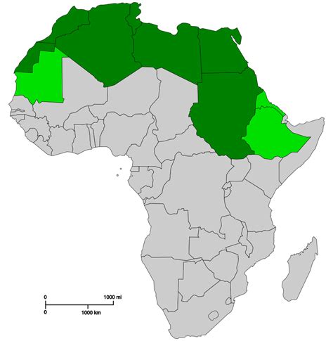 north africa mapsofnet