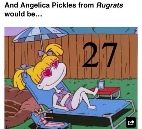 ages of fictional characters today 90s cartoon rugrats