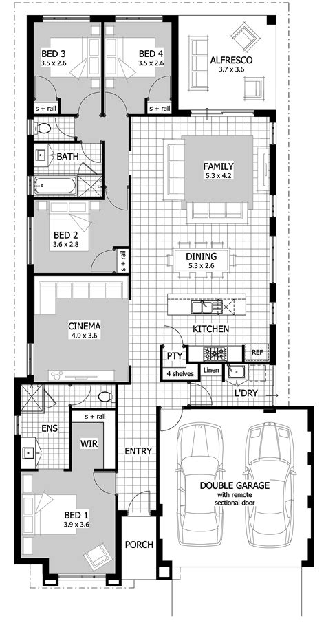small villa floor plans dream house plans