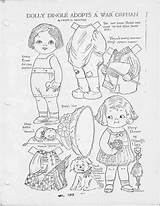 Dolly Coloring Pages Dingle Doll Getcolorings Getdrawings sketch template