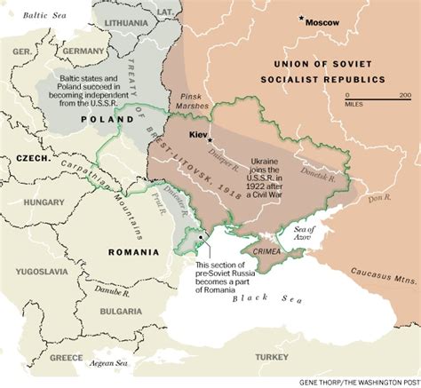 Maps How Ukraine Became Ukraine The Washington Post