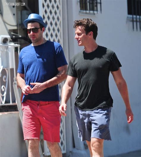 Jonathan Groff And Zachary Quinto Mustard Seed Lunch