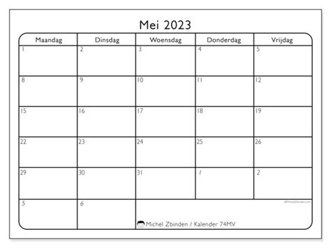 kalender mei  om af te drukken mz michel zbinden