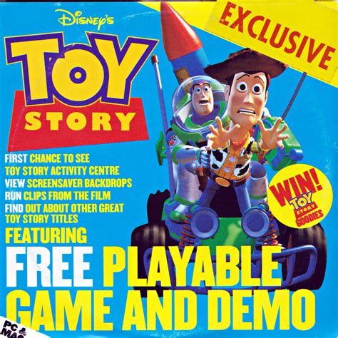 toy story promotional interactive cd rom cgw   borrow