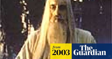 Jackson Defends Saruman Cuts Movies The Guardian