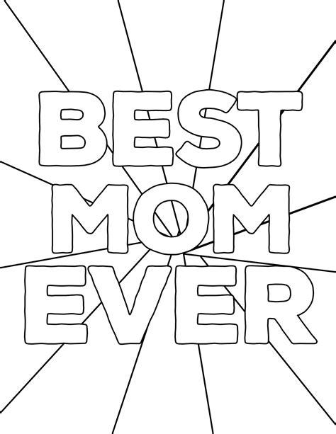 mothers day printable coloring sheets