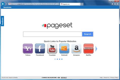 remove pagesetcom homepage removal guide