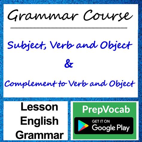 courses lesson english grammar