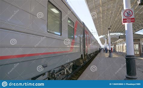 trans siberian railway track platform landscape view in