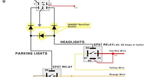 honda civic headlight wiring diagram honda civic