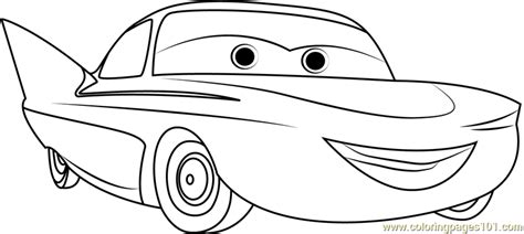 flo coloring page  kids  cars printable coloring pages