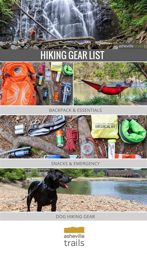 hiking gear list features  favorite trail tested day hike gear