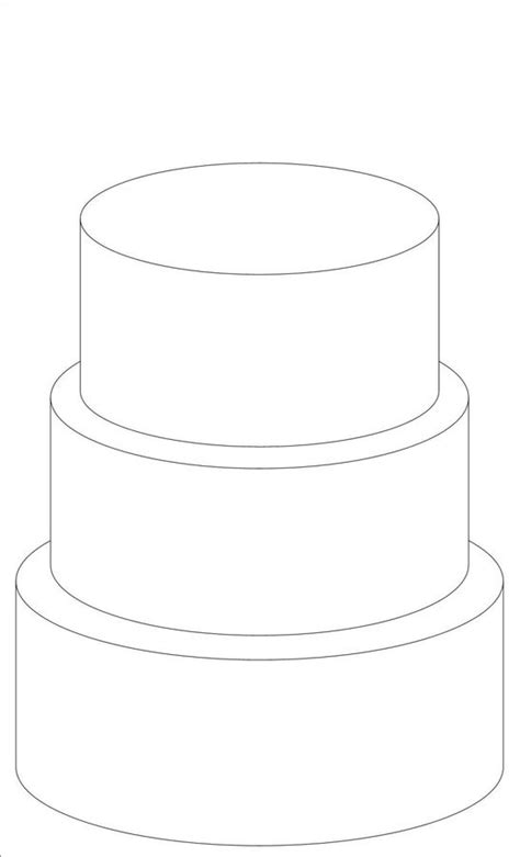 tiers    sketches patterns templates cake