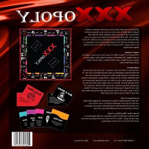 Xxxopoly Adult Board Games By 3dp Fusi