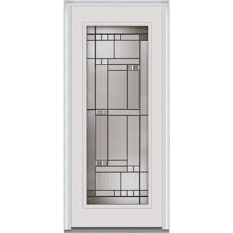Mmi Door 36 In X 80 In Kensington Decorative Glass Full