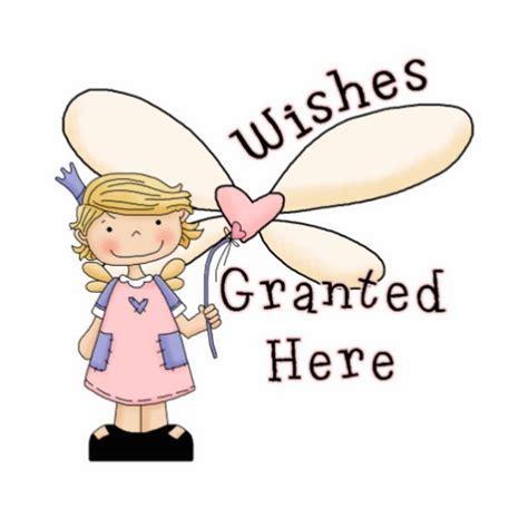 wishes granted fairy godmother acrylic cut out zazzle