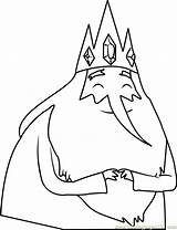 Ice King Coloring Adventure Time Pages Printable Coloringpages101 Print sketch template