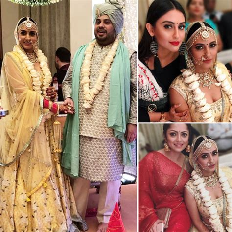 Tv Actor Additi Gupta Gets Married With Kabir Chopra See Wedding Pics