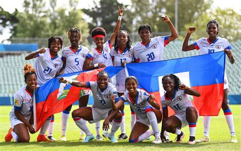 Léquipe Nationale Haïtienne De Footbal Coupe Du Monde Féminin Fifa 2023