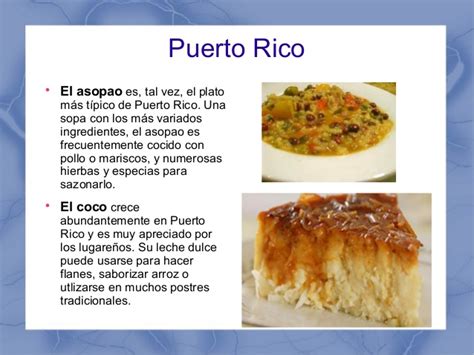 comidas típicas de argentina y puerto rico