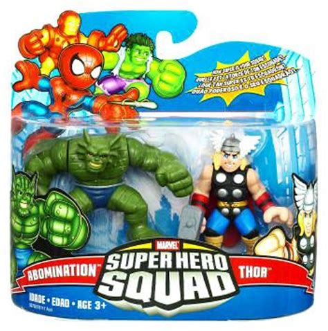 marvel super hero squad series  thor abomination  mini figure  pack