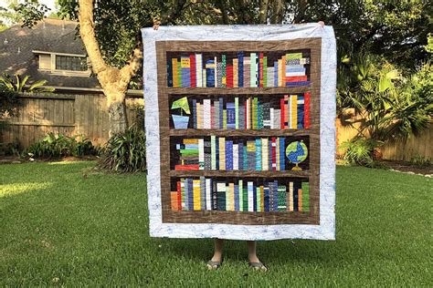 personal library quilt