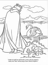 Swan Coloring Pages Lake Princess Getdrawings Color Colouring Getcolorings sketch template