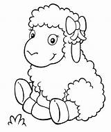 Lamb Coloring Cute Pages Kids Little Cartoon Angels Top Coloringpagesfortoddlers Sheep Mentve Innen Kaynağı Makalenin sketch template