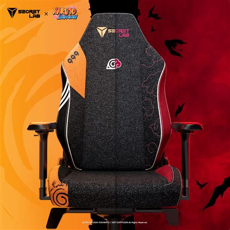 secretlabs naruto shippuden gaming chairs  perfect    hokages  akatsuki members