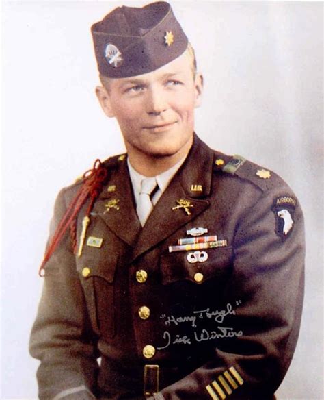 Major Richard Winters Of 101st Airborne He Wrote The Band